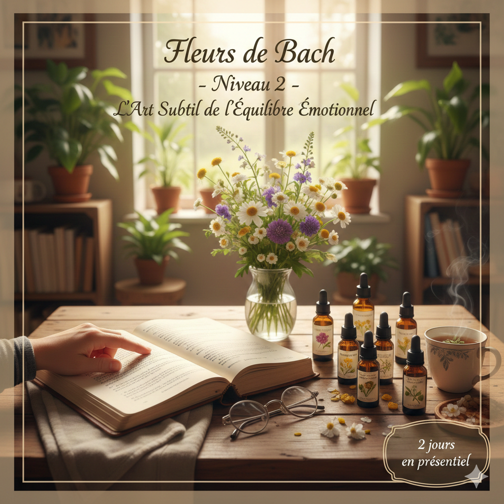 Niveau 2 : Perfectionnement 🌸 Fleurs de Bach