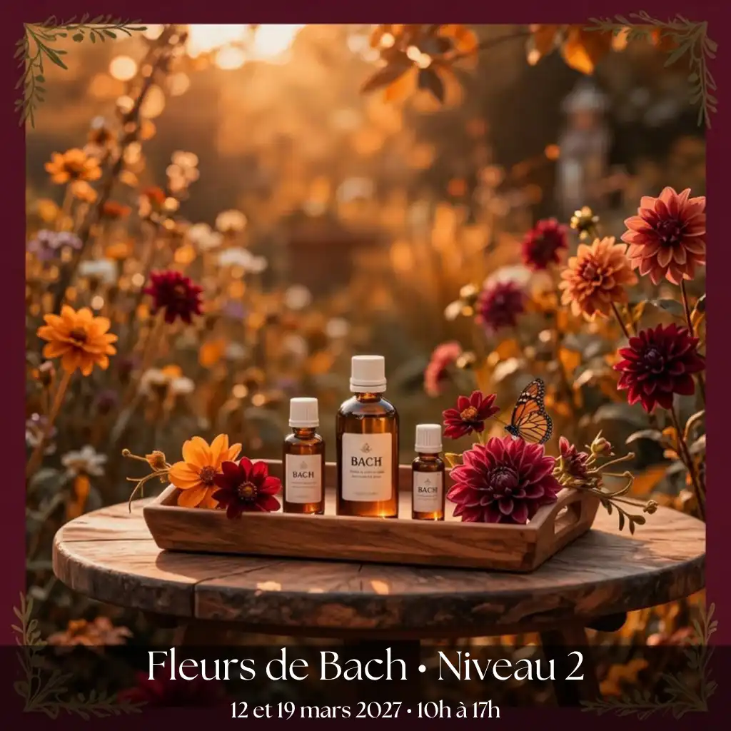 Niveau 2 : Perfectionnement 🌸 Fleurs de Bach